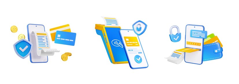 Secure transaction illustration